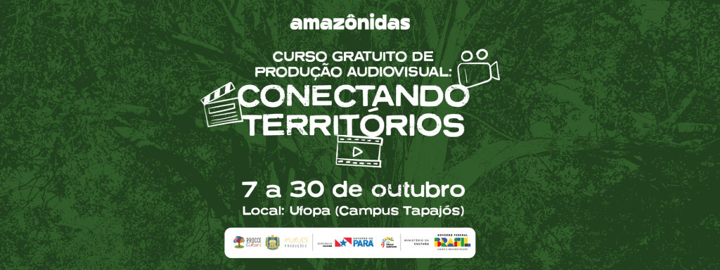 Projeto “Amazônidas” oferece curso gratuito de Produção Audiovisual em&nbsp;Santarém